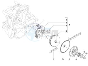 LXV 50 2T Navy drawing Driving pulley