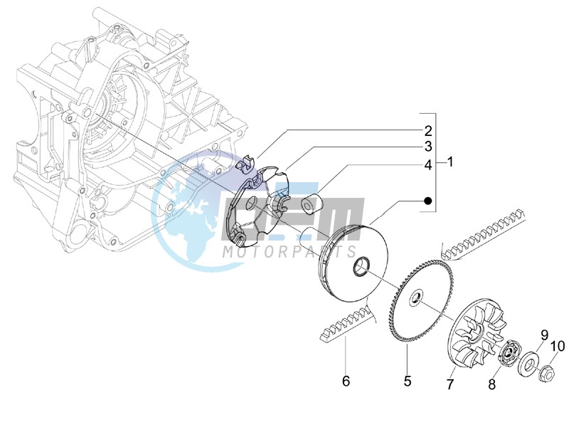 Driving pulley