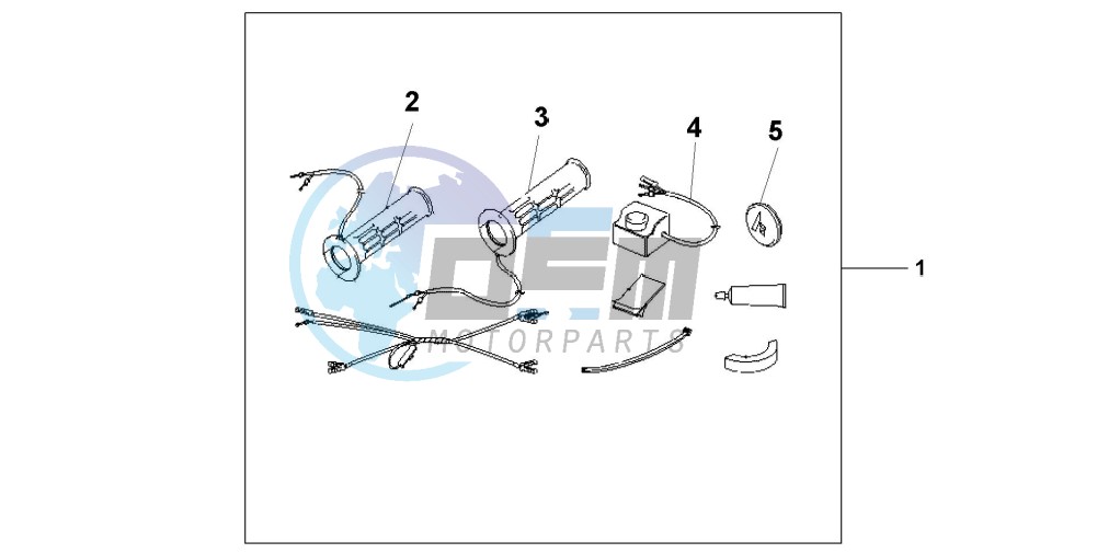 GRIP HEATER SS/ON-OF