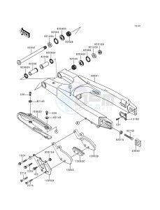 KX 250 K [KX250] (K3) [KX250] drawing SWINGARM