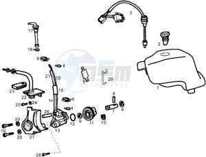 SMT 50 drawing Pump oil