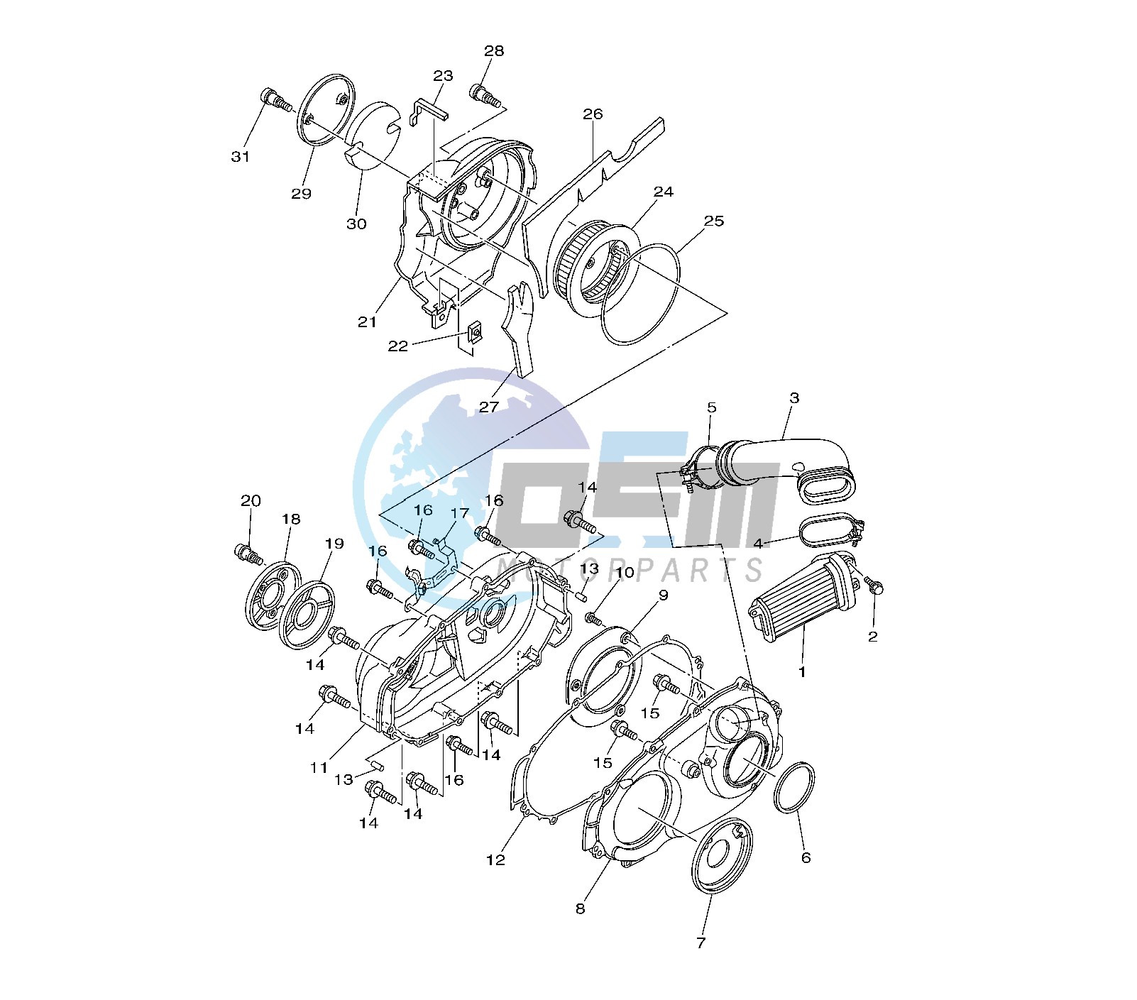 CRANKCASE COVER 2