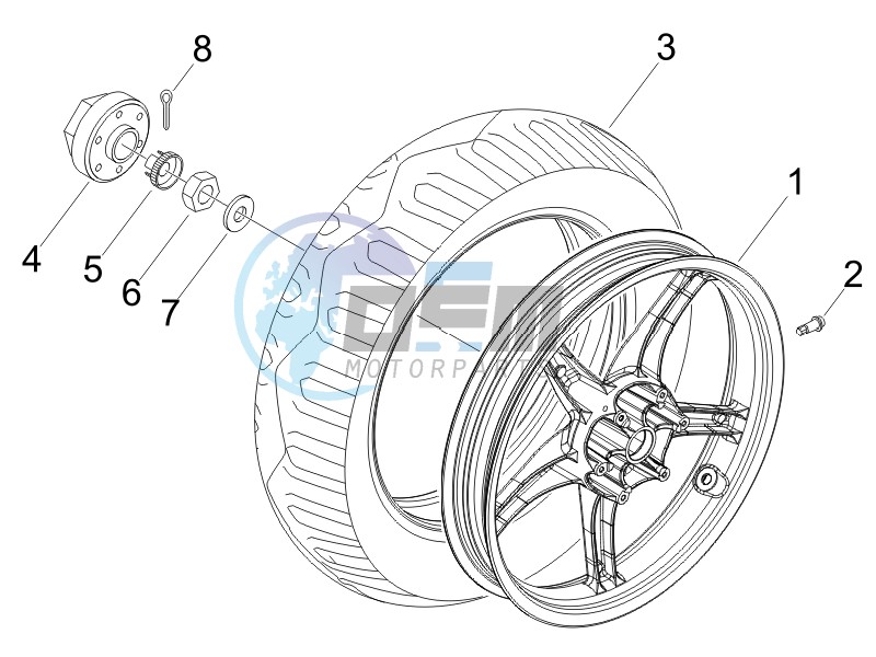 Rear Wheel