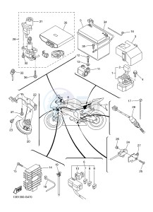 YZF-R6 R6 600 (1JSU 1JSV) drawing ELECTRICAL 2