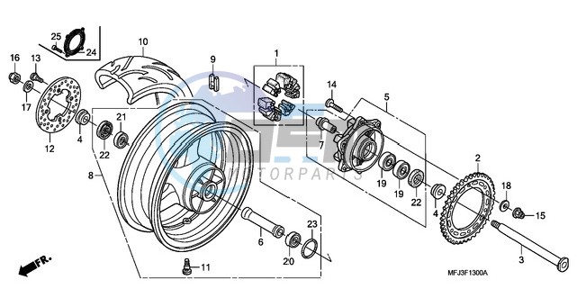 REAR WHEEL