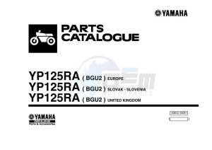 YP125RA XMAX 125 ABS (BGU2) drawing Infopage-1