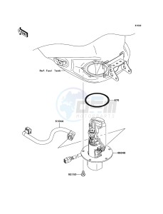 NINJA ZX-10R ZX1000D7F FR GB XX (EU ME A(FRICA) drawing Fuel Pump