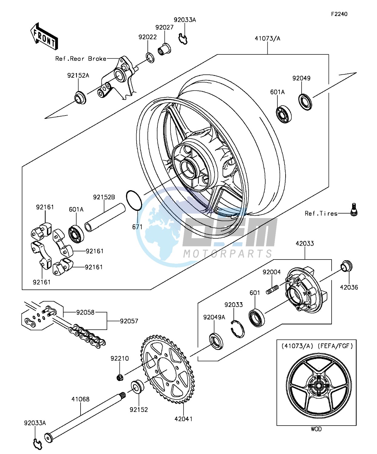 Rear Hub