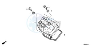 CBR125RTC drawing CYLINDER HEAD COVER