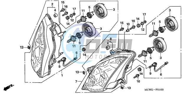 HEADLIGHT (E,ED,EK,F)