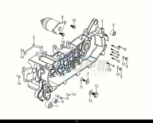 SYMPHONY ST 50 (XL05W1-NL) (E5) (M1) drawing L. CRANK CASE