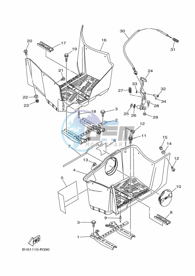 STAND & FOOTREST