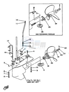 60FEO-60FETO drawing LOWER-CASING-x-DRIVE-2