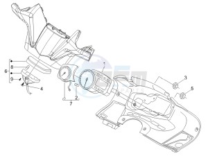 Nexus 250 e3 drawing Meter combination - Cruscotto