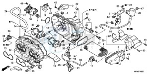 CB1000RAF CB1000R 2ED - (2ED) drawing AIR CLEANER