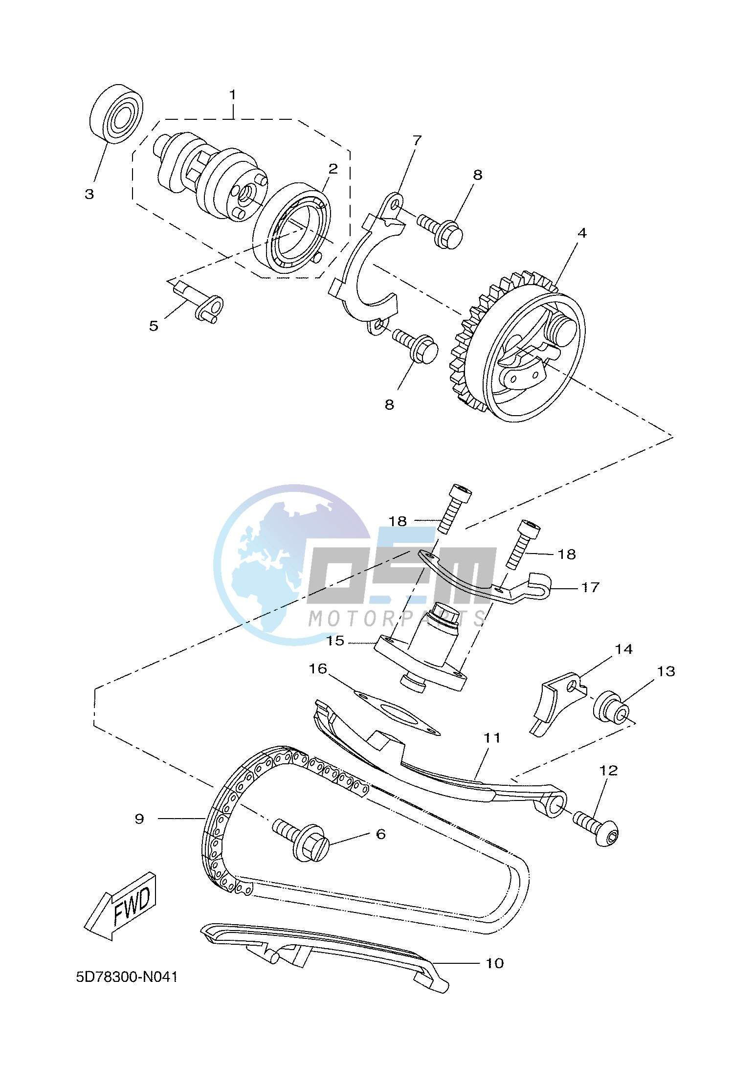 CAMSHAFT & CHAIN