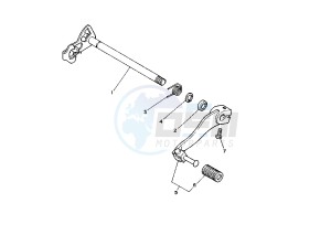 DT R 125 drawing SHIFT SHAFT