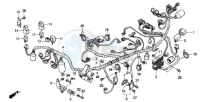 RVF750R drawing WIRE HARNESS