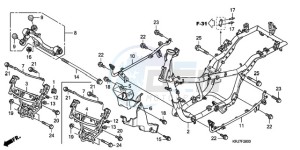 FES1259 France - (F / CMF 2F) drawing FRAME BODY