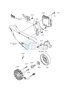 NINJA ZX-10R ABS ZX1000KFFA FR XX (EU ME A(FRICA) drawing Generator