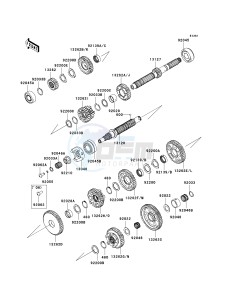 ZG 1400 A [CONCOURS 14 ABS] (8F-9F) A8F drawing TRANSMISSION