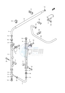 DF 300 drawing Fuel Injector