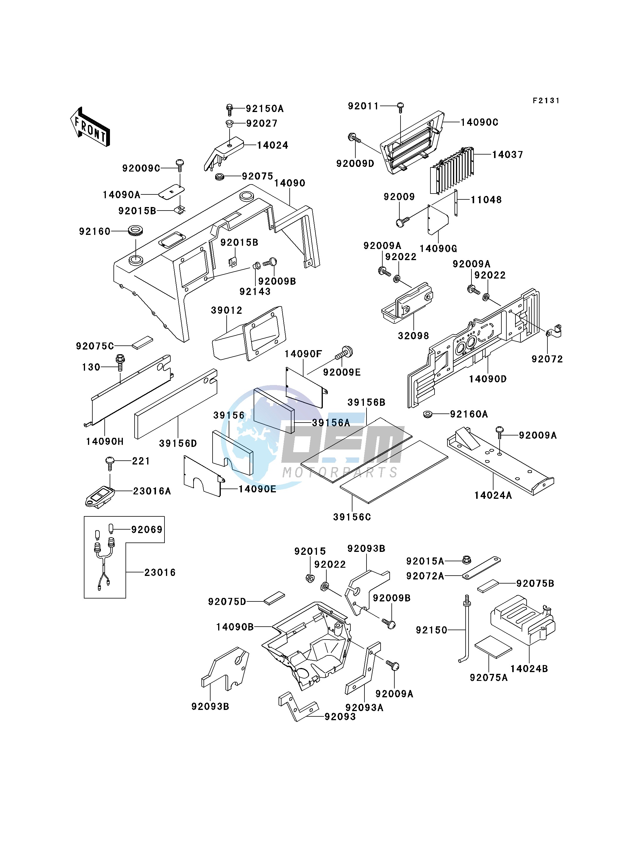 FRAME FITTINGS -- COVER- -