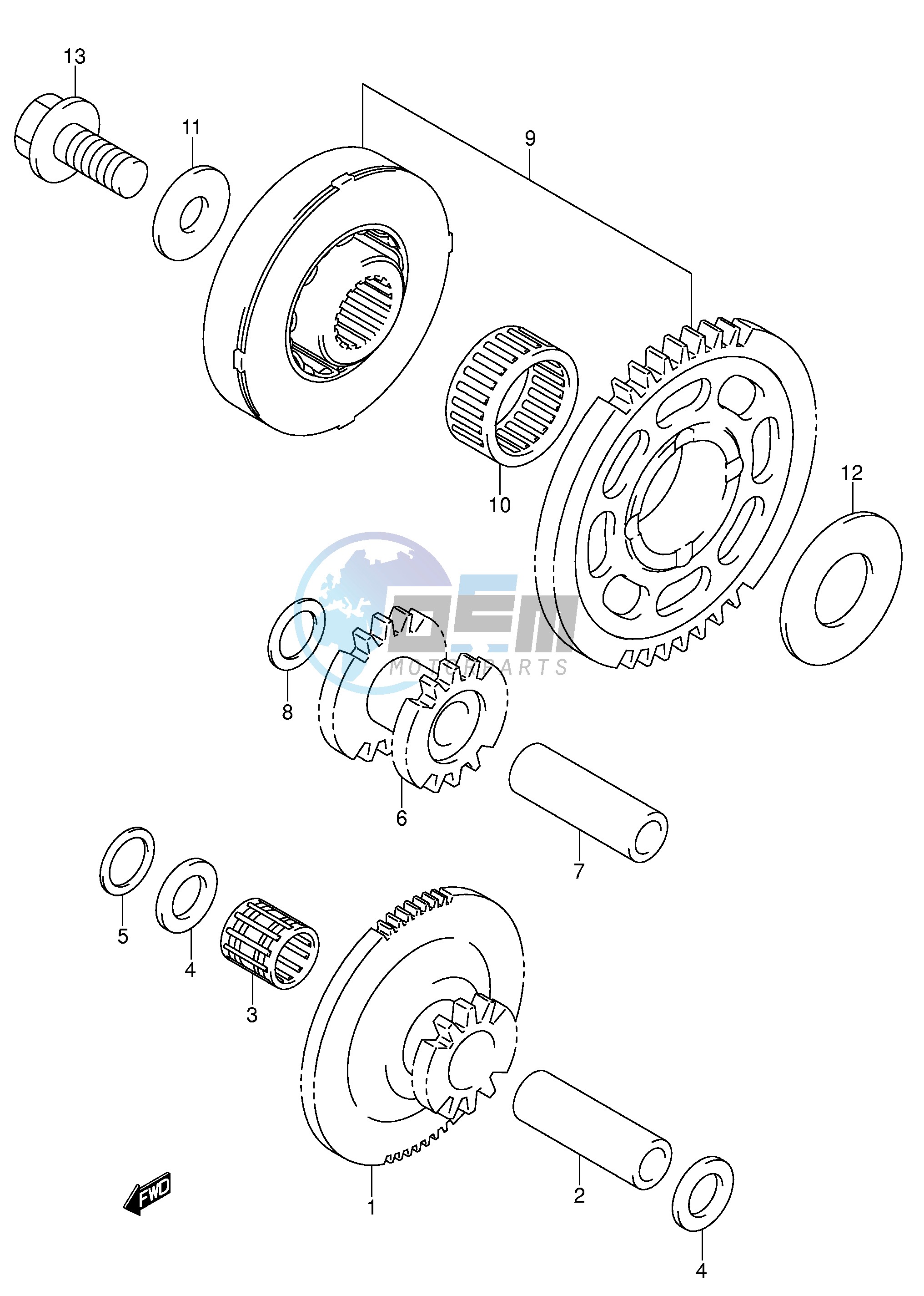 STARTER CLUTCH