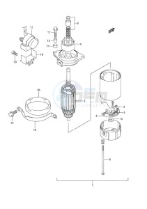 DF 30 drawing Starting Motor