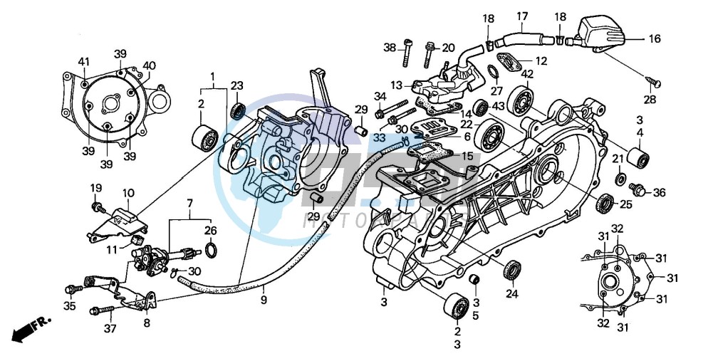 CRANKCASE/OIL PUMP