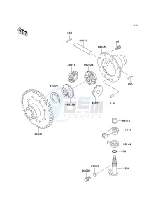 KAF 300 C [MULE 550] (C1-C5) [MULE 550] drawing DIFFERENTIAL