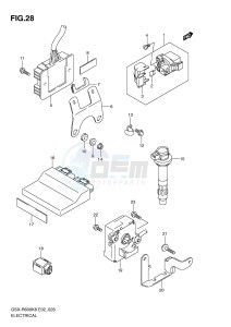 GSX-R600 (E2) drawing ELECTRICAL