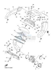 YZ250F (1SME 1SMJ 1SMK 1SML) drawing INTAKE