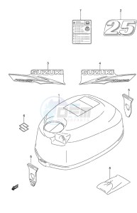 DF 2.5 drawing Engine Cover