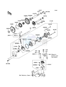 ZZR1400_ABS ZX1400FCF FR GB XX (EU ME A(FRICA) drawing Starter Motor