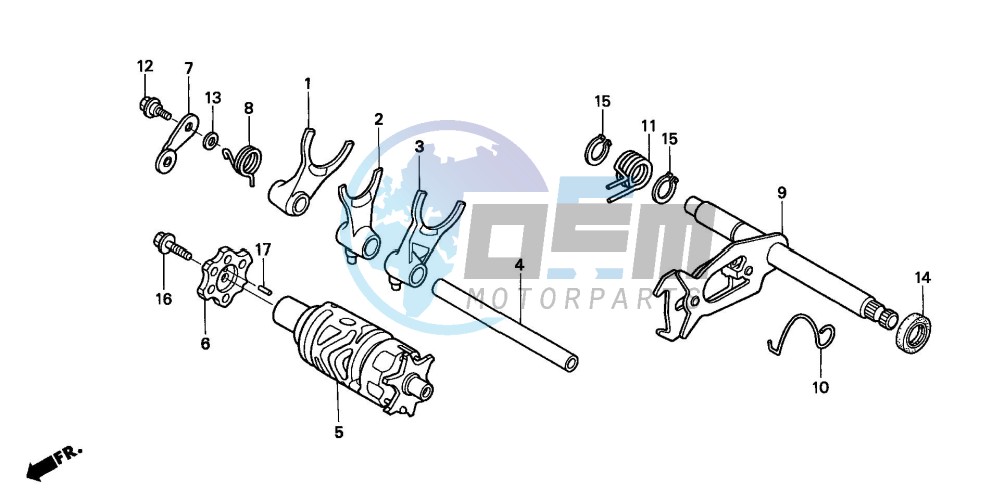 GEAR SHIFT DRUM