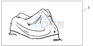 CBR125RW9 Europe Direct - (ED) drawing BODY COVER L