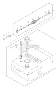 DF 9.9 drawing Fuel Tank