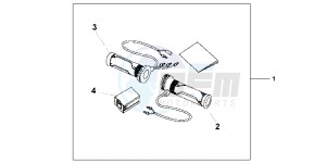 NC700SD NC700S Europe Direct - (ED) drawing GRIP HEATER(12A T