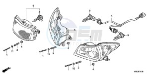 VFR1200XH Europe Direct - (ED) drawing SEAT