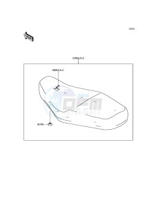 W800 EJ800AFFA GB XX (EU ME A(FRICA) drawing Seat