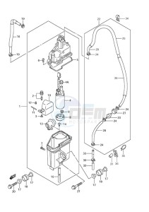 DF 150 drawing Fuel Vapor Separator