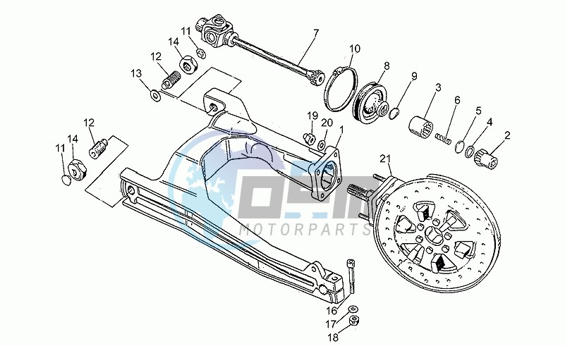 Swing arm