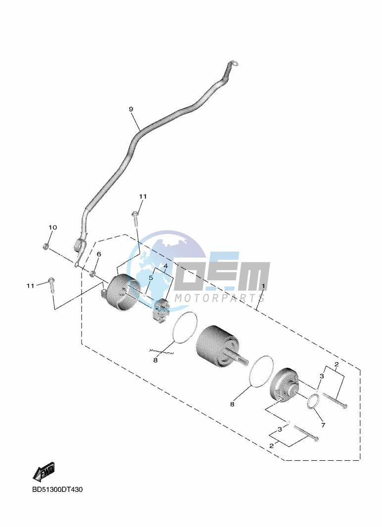 STARTING MOTOR