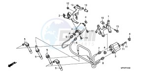 CB1000RAC drawing IGNITION COIL