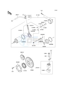 KSV 700 C [KFX700] (C6F) C6F drawing STARTER MOTOR