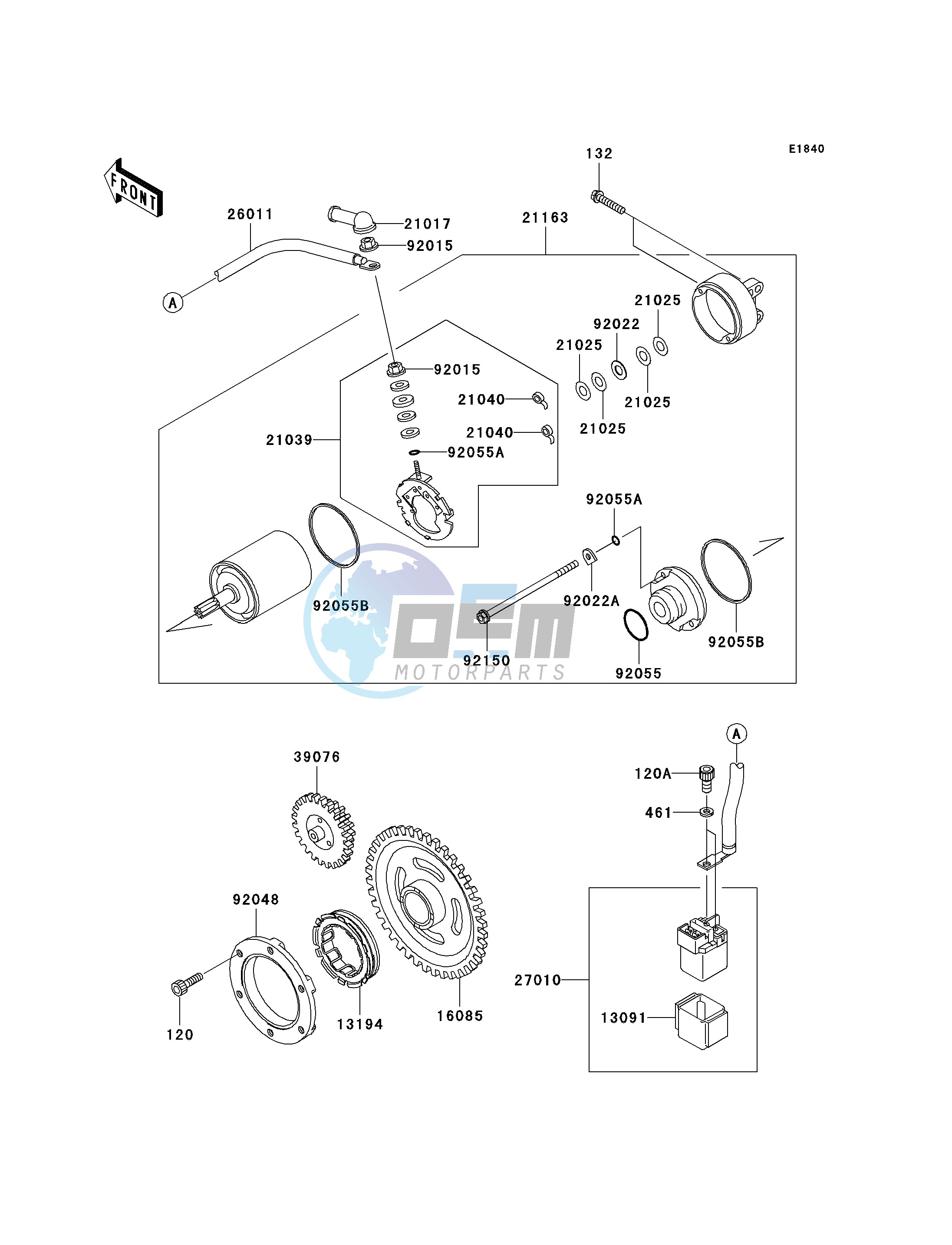 STARTER MOTOR