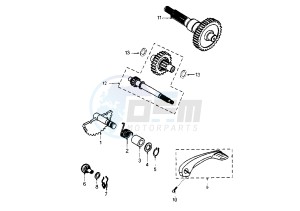 ELYSTAR TSDI - 50 cc drawing GEAR GROUP