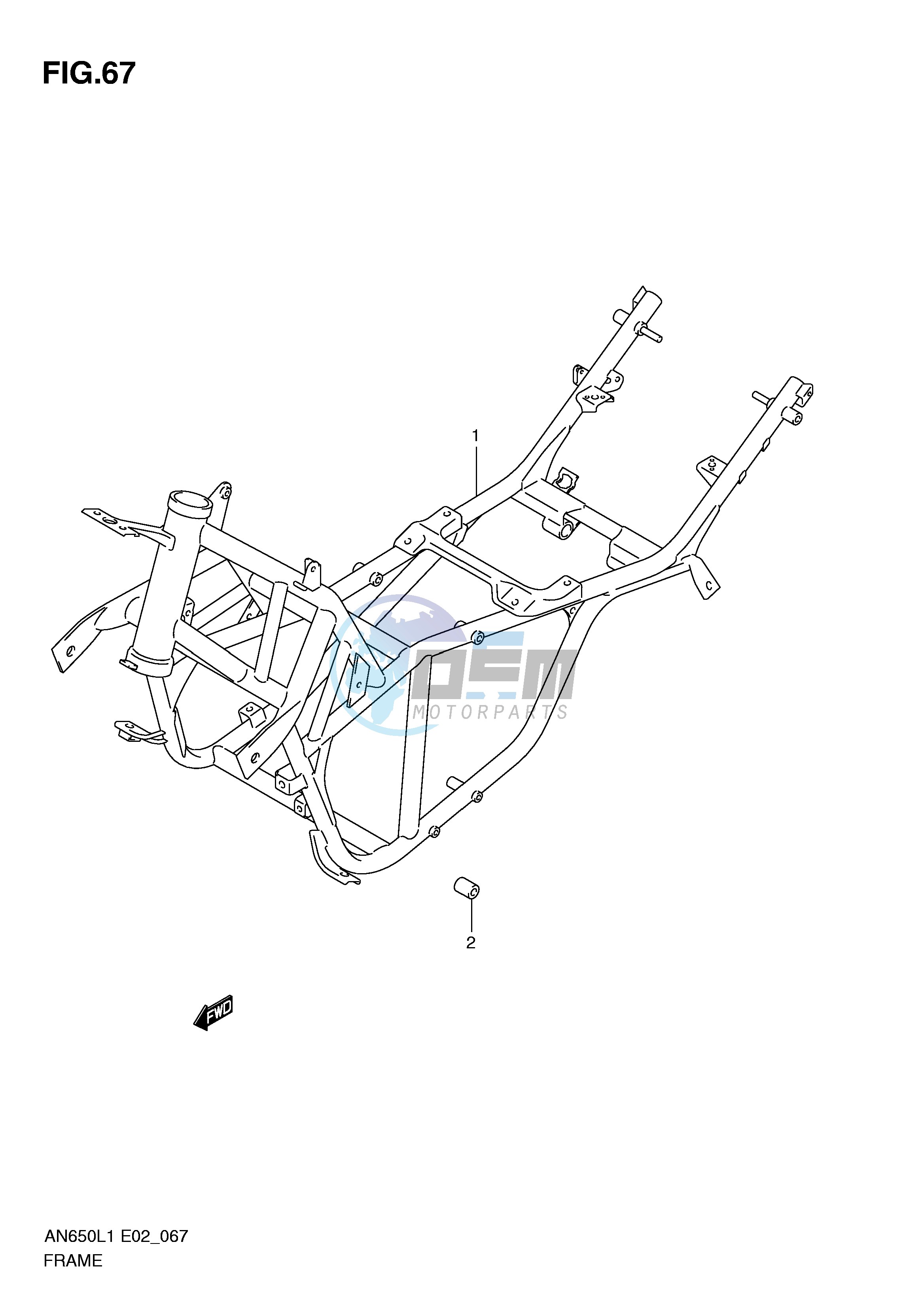 FRAME (AN650AL1 E2)