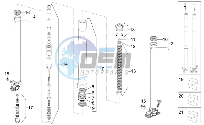 Front fork I